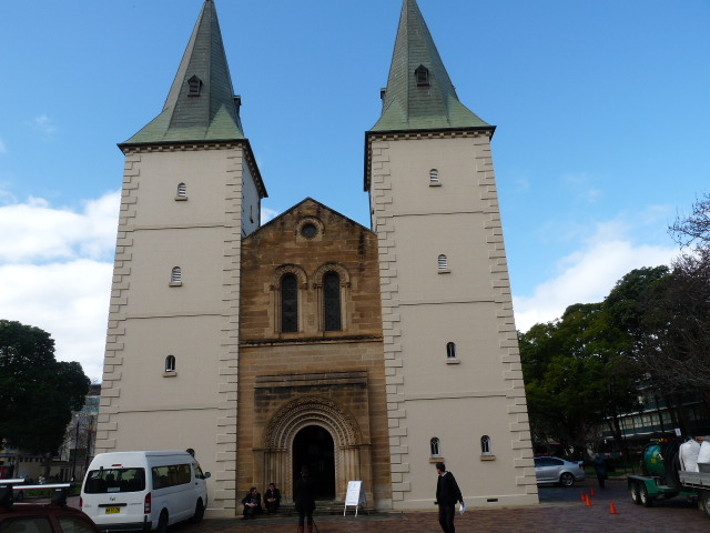 St John's Cathedral Parramatta where Maria married Robert Lock